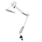 Bostitch LED Swing Arm Desk Lamp with Metal Clamp Mount, White VLF100-WHT - alternate 1